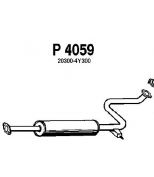 FENNO STEEL - P4059 - Глушитель средний NISSAN MAXIMA QX 2.0-3.0 00-